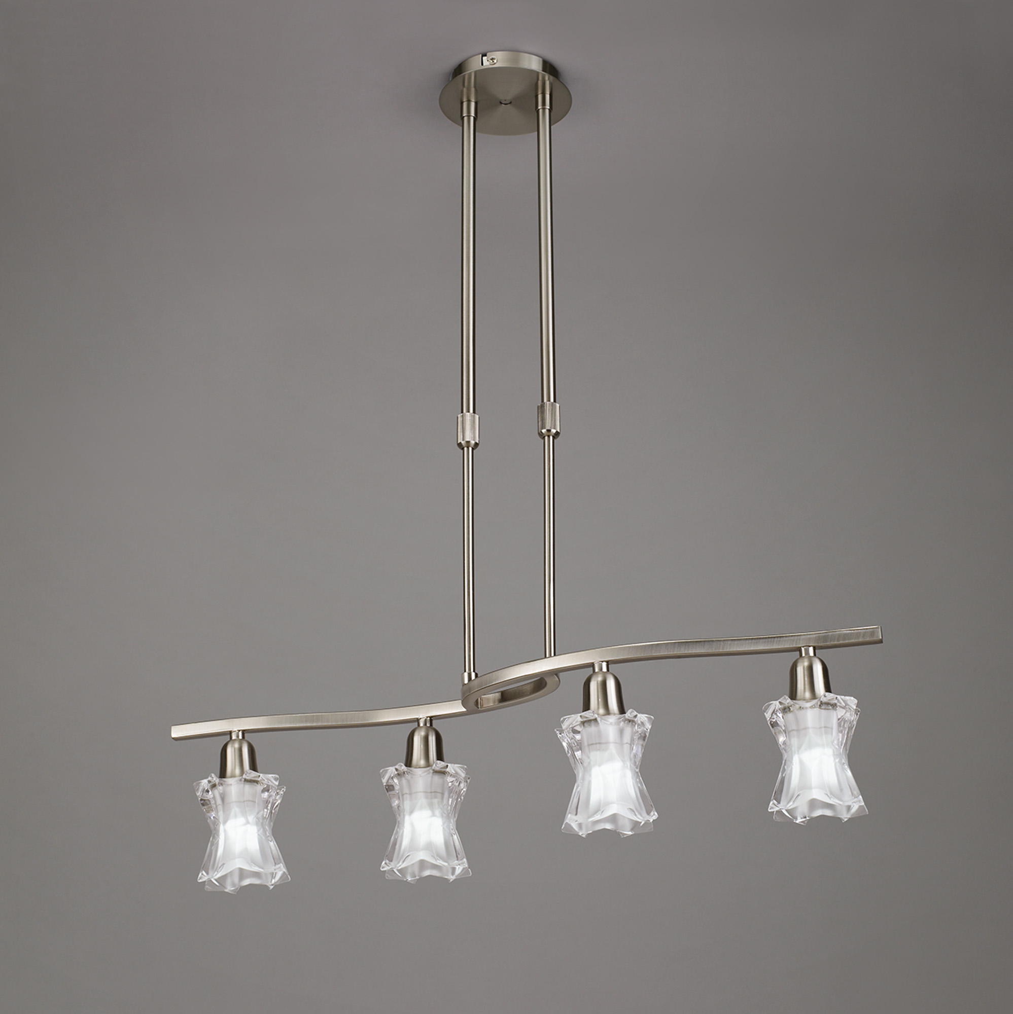 Alaska Satin Nickel Ceiling Lights Mantra Contemporary Ceiling Lights Alaska Satin Nickel Ceiling Lights Mantra Contemporary Ceiling Lights
